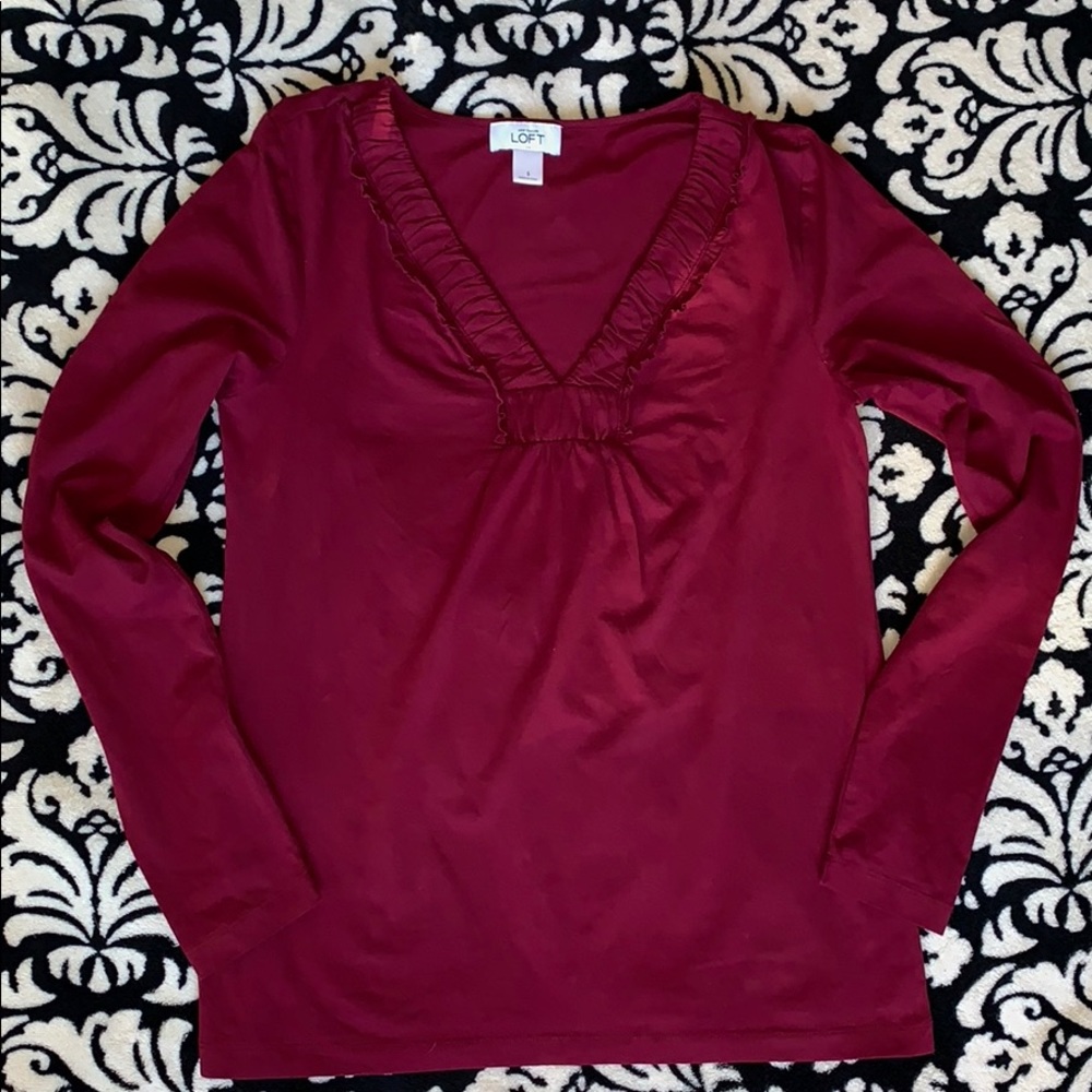 Ann Taylor Loft Factory long sleeve top